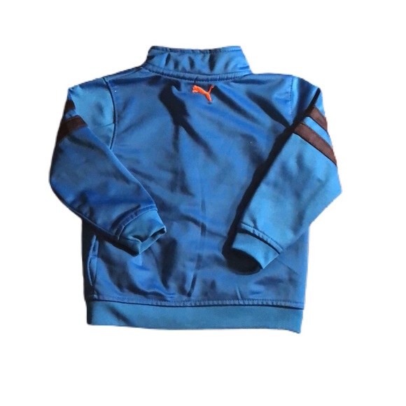 Puma Blue and Orange Puma Jacket - Picture 4 of 6